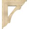 Ekena Millwork Legacy Traditional Rough Sawn Bracket w/ Offset Brace, Douglas Fir, 8"W x 26"D x 30"H BKT0806X26X30LEC01RDF - alternate 4